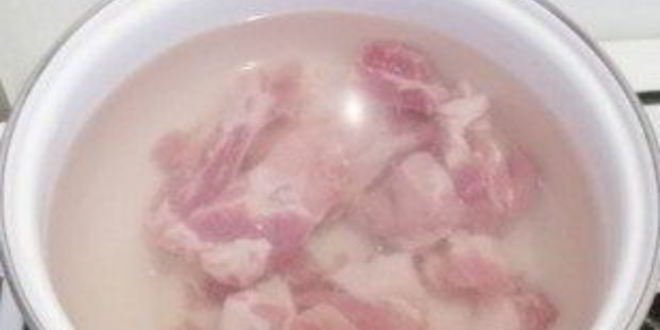 Рецепт борща на свиных ребрышках