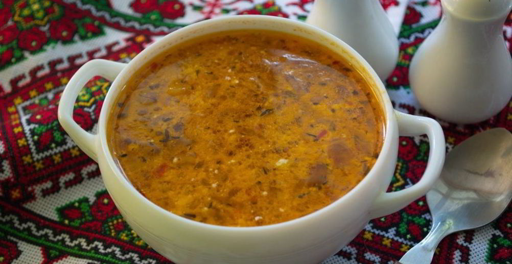 Рецепт борщ украинский постный