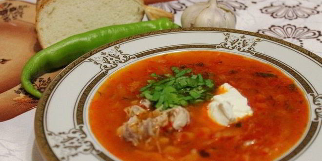 Рецепт борща осенне-зимний