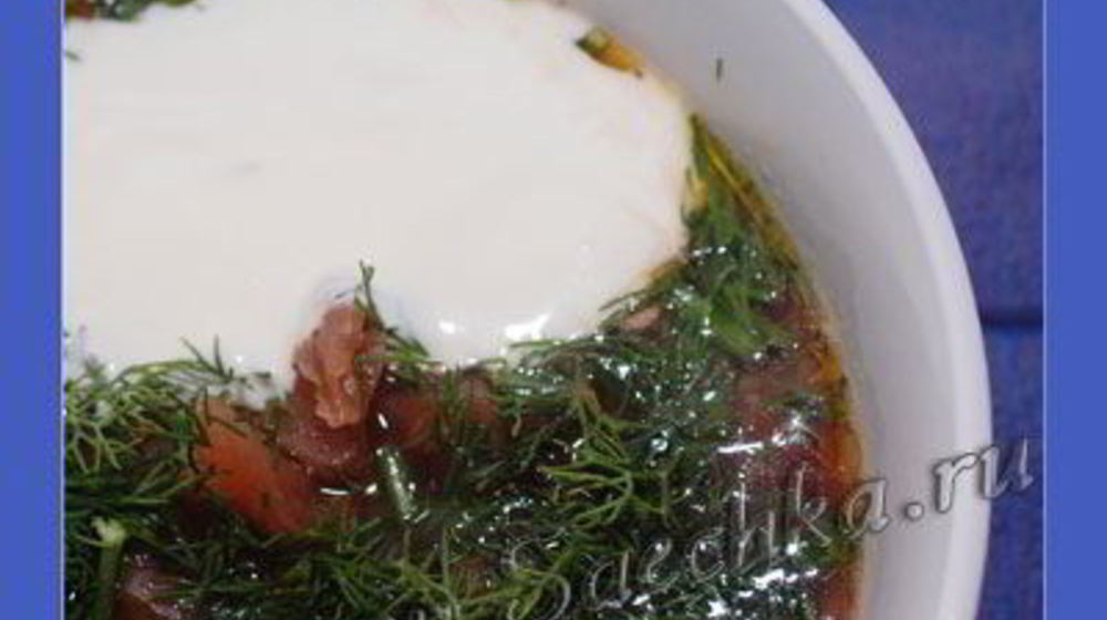 Как приготовить борщ постный с грибами