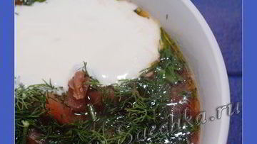 Рецепт Борща постного с грибами