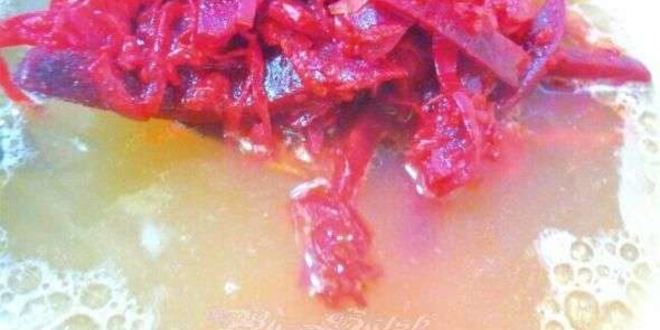 Рецепт борща с галушкой