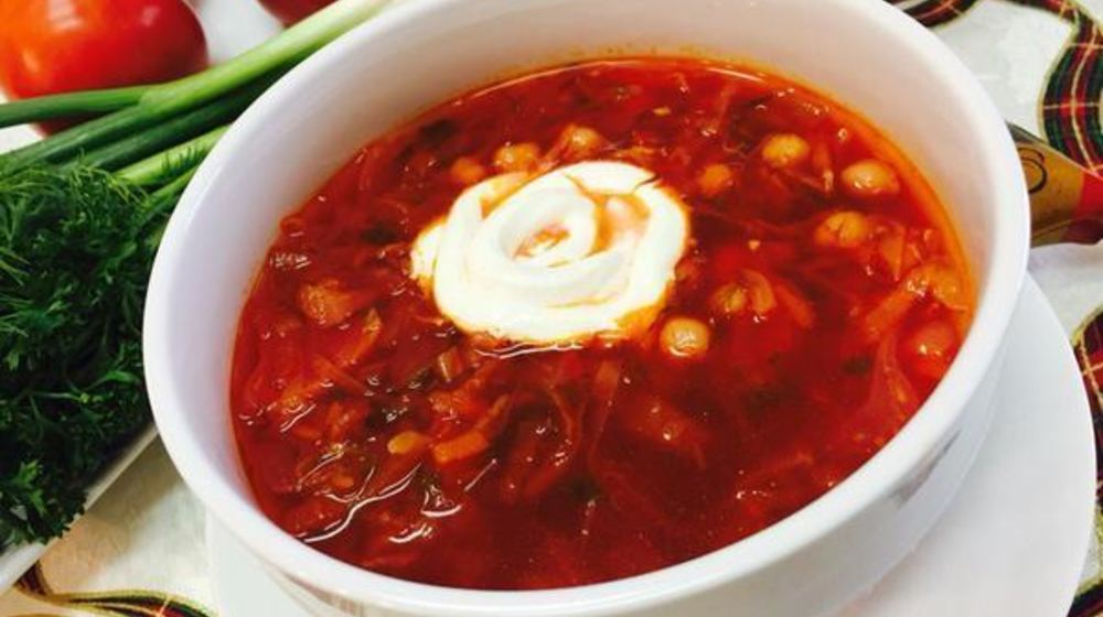 Как приготовить борщ с репой и нутом