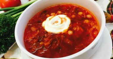 Рецепт Борща с репой и нутом