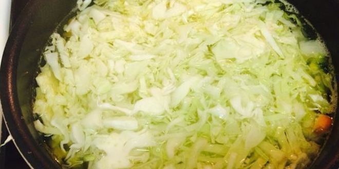 Рецепт борща с репой и нутом