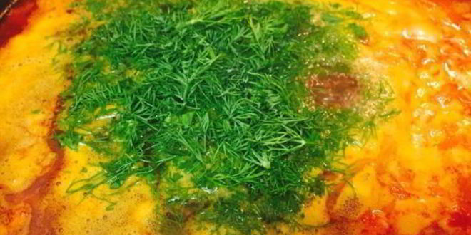 Рецепт борща с репой и нутом