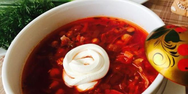 Рецепт борща с репой и нутом