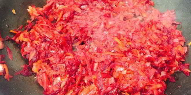 Рецепт борща с репой и нутом