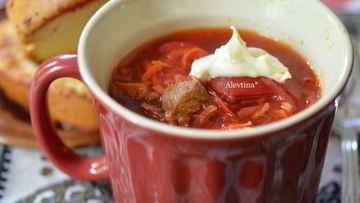 Рецепт Борща со сладким перцем