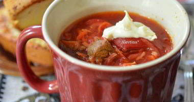 Рецепт Борща со сладким перцем