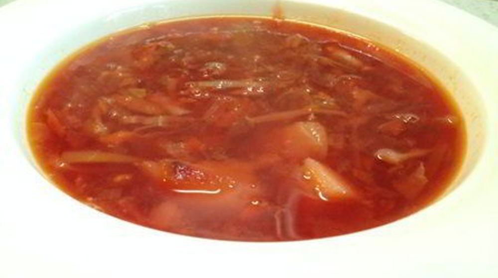 Как приготовить борщ украинский постный