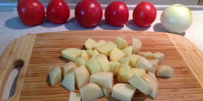 Рецепт борща украинского постного