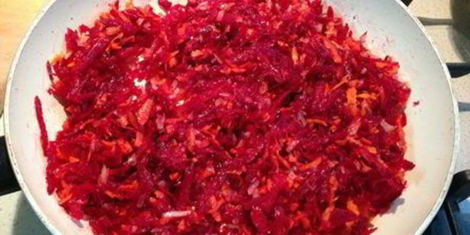 Рецепт борща украинского постного