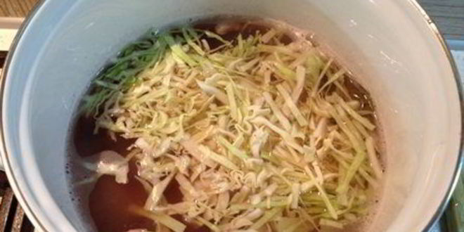 Рецепт борща украинского постного