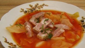 Рецепт Флотского борща