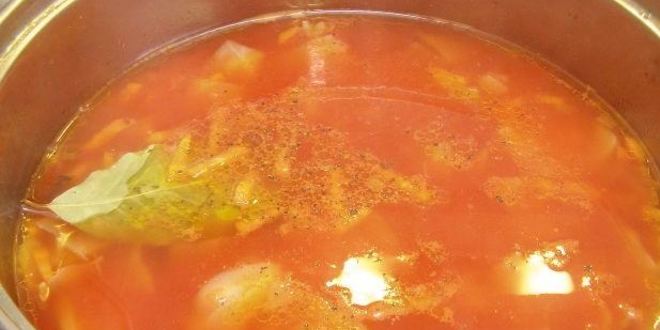 Рецепт флотского борща