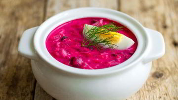 Рецепт Холодного диетического борща