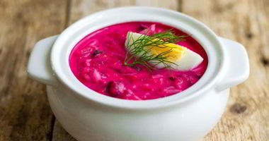 Рецепт Холодного диетического борща