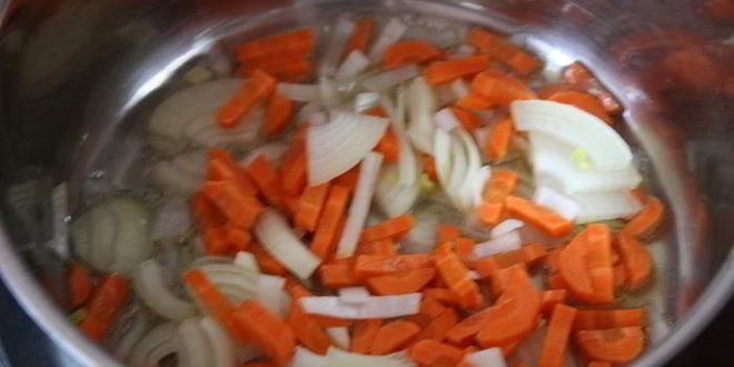 Рецепт постного борща с фасолью