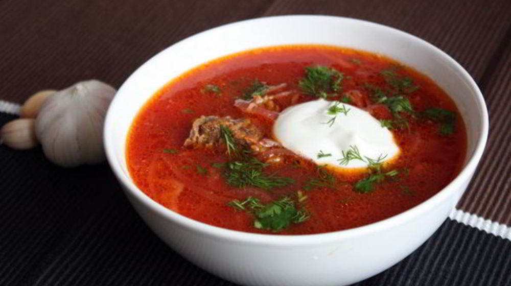 Как приготовить русский борщ