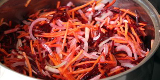 Рецепт русского борща