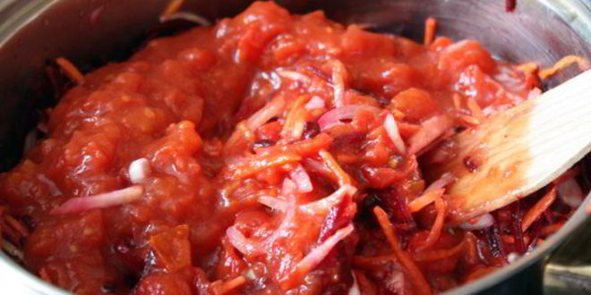 Рецепт русского борща