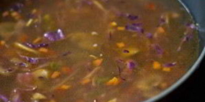 Рецепт вегетарианского борща