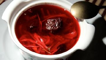 Рецепт Вегетарианского царского борща