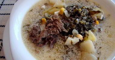 Рецепт Зеленого борща со щавелем