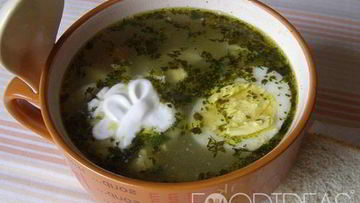 Рецепт Зеленого борща в мультиварке