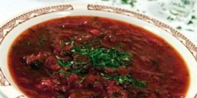 Рецепт жареного борща