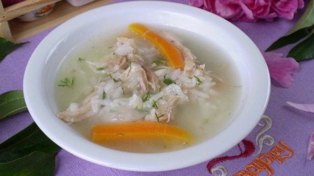 Как приготовить бульон куриный с рисом