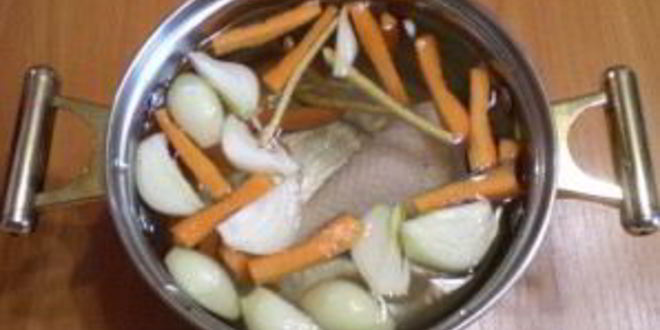 Рецепт бульона куриного с рисом