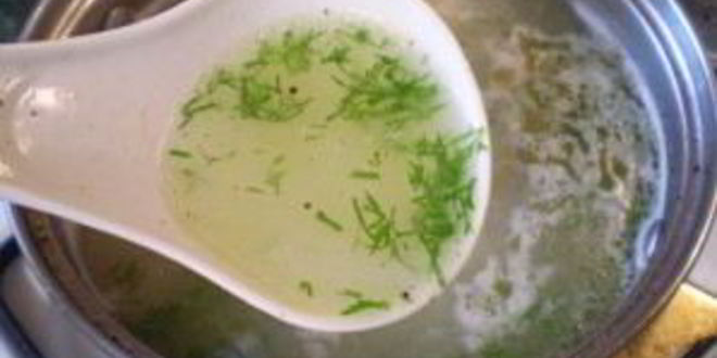 Рецепт бульона куриного с рисом