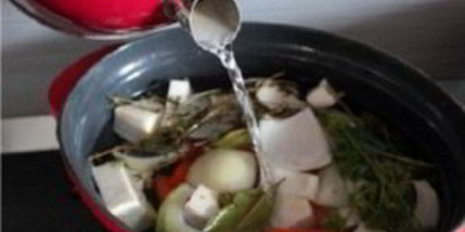 Рецепт бульона с омлетом