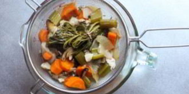 Рецепт диетического куриного бульона