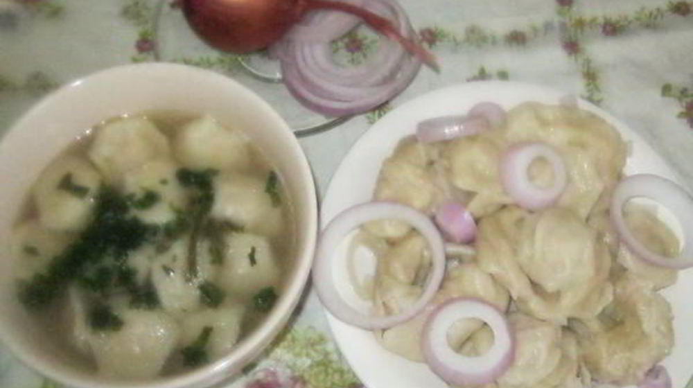 Как приготовить крэплаха — домашних пельменей в бульоне