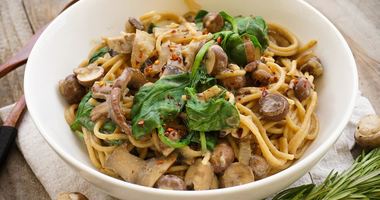 Рецепт Лапши на грибном бульоне