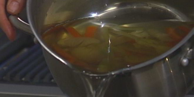 Рецепт овощного бульона