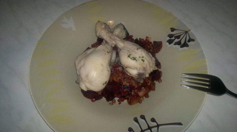 Как приготовить соевое гречотто с куриными ножками в классическом бульоне