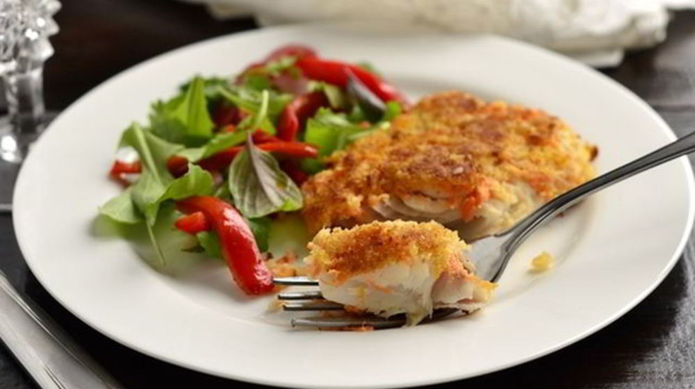 Как приготовить судака по-венски с овощным бульоном