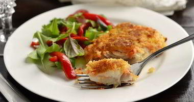 Рецепт Судака по-венски с овощным бульоном