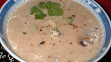 Рецепт Весеннего бульона с грибами