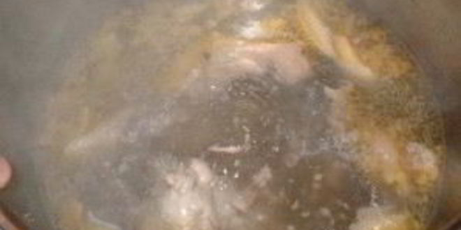 Рецепт весеннего бульона с грибами