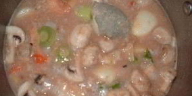 Рецепт весеннего бульона с грибами