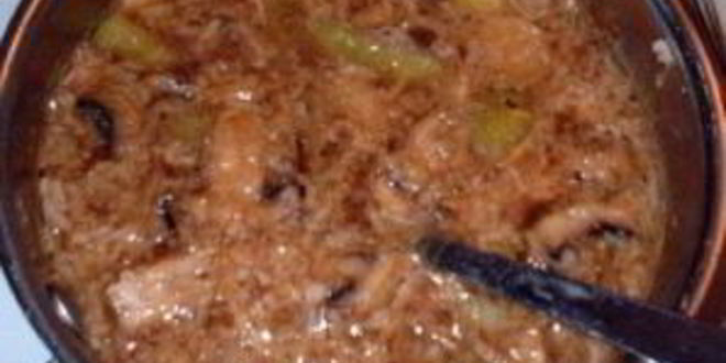 Рецепт весеннего бульона с грибами