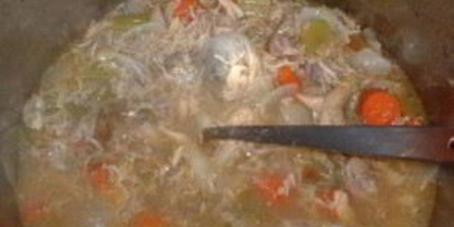 Рецепт весеннего бульона с грибами