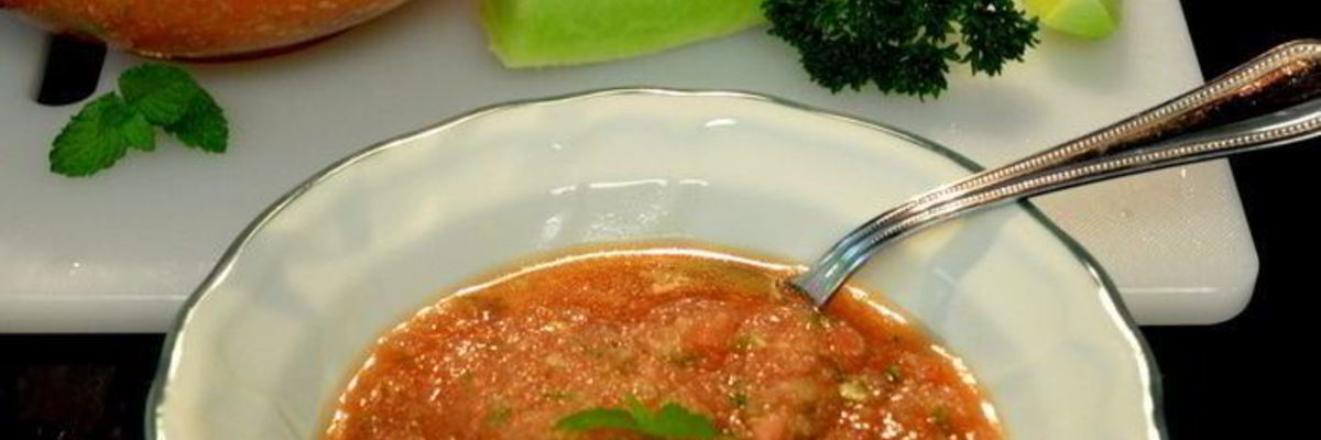 Рецепт Арбузна-дынного гаспачо