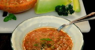 Рецепт Арбузна-дынного гаспачо