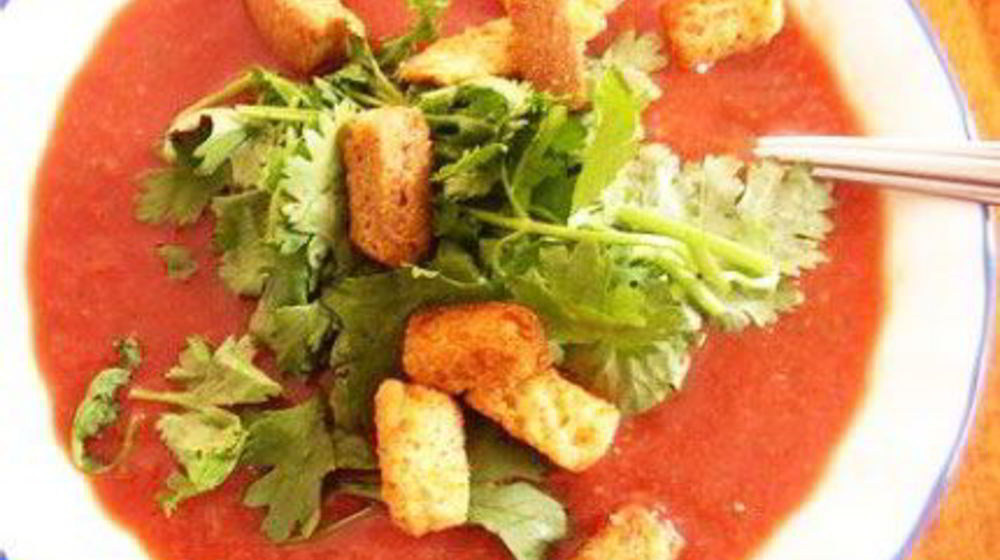 Как приготовить быстрого гаспачо